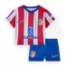 Maillot de foot Atletico Madrid Domicile vêtements enfant 2024-25 Manches Courtes (+ pantalon court)